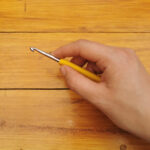 Knife Hold for crocheting offers a comfortable grip for many crafters