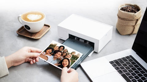 Liene Amber 4x6 instant photo printer showcasing the convenience of home photo printing