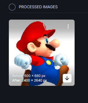 Download depixelated images