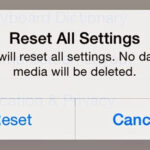 Reset All Settings on iPhone: This option resets all settings on your iPhone to their default values without deleting any of your data.