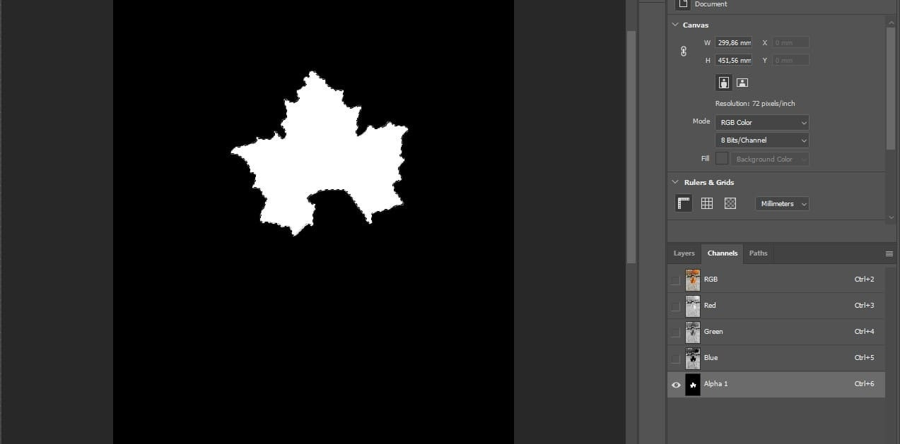 Alpha channel masks for storing transparency data as a grayscale image, offering precise control for sophisticated editing and manipulation.