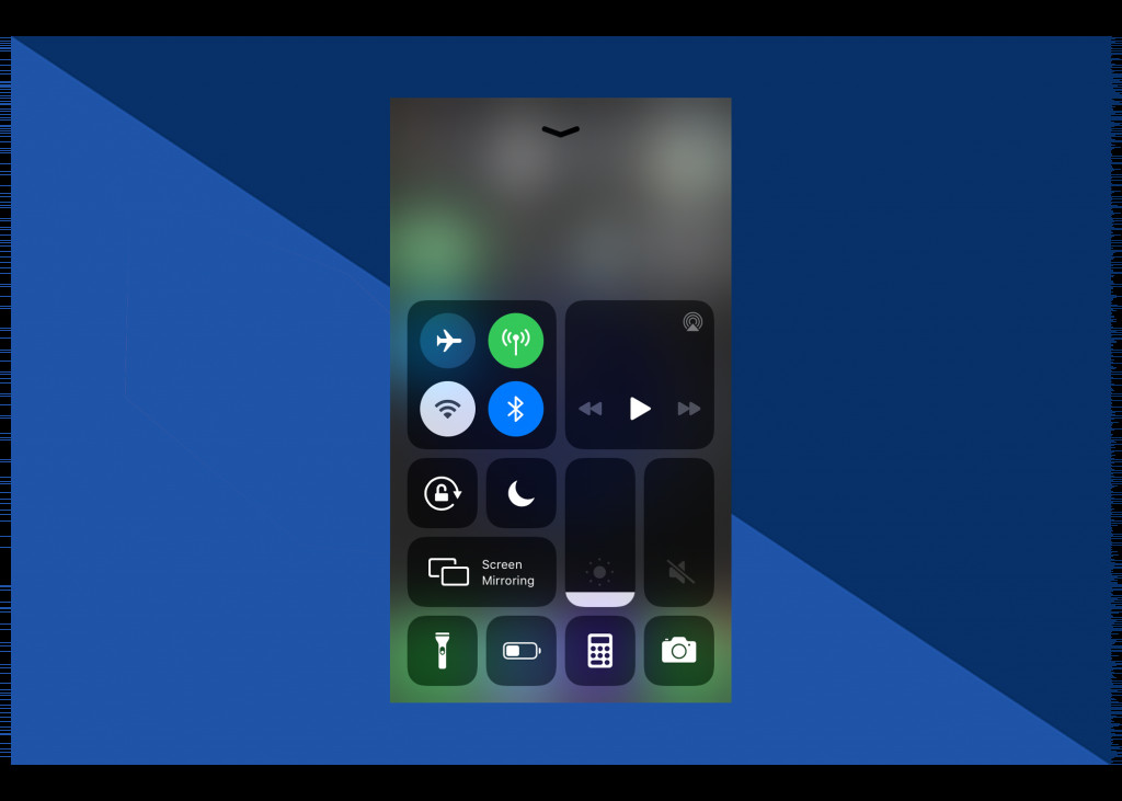 Enable AirDrop in Control Center to share photos directly