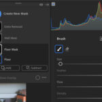 Add Mask Brush Lightroom Remove Light Glare