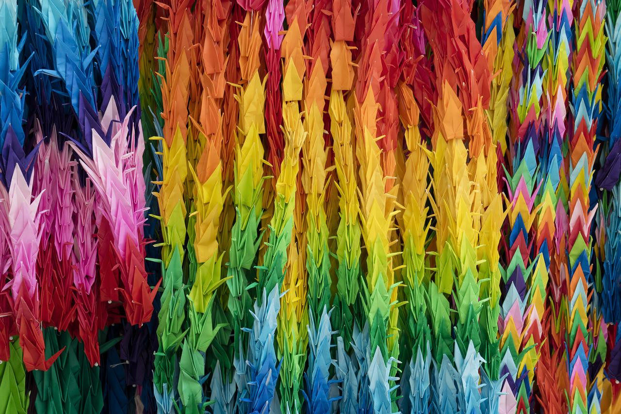Origami Backdrop