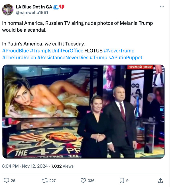 Melania Trump Modeling Photo