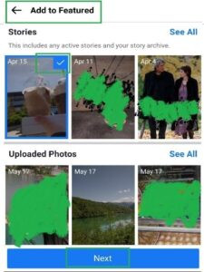 Select photos from your computer