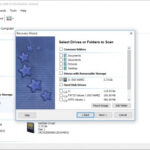 DiskInternals Uneraser drive selection