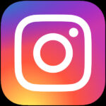 Instagram app icon on a smartphone