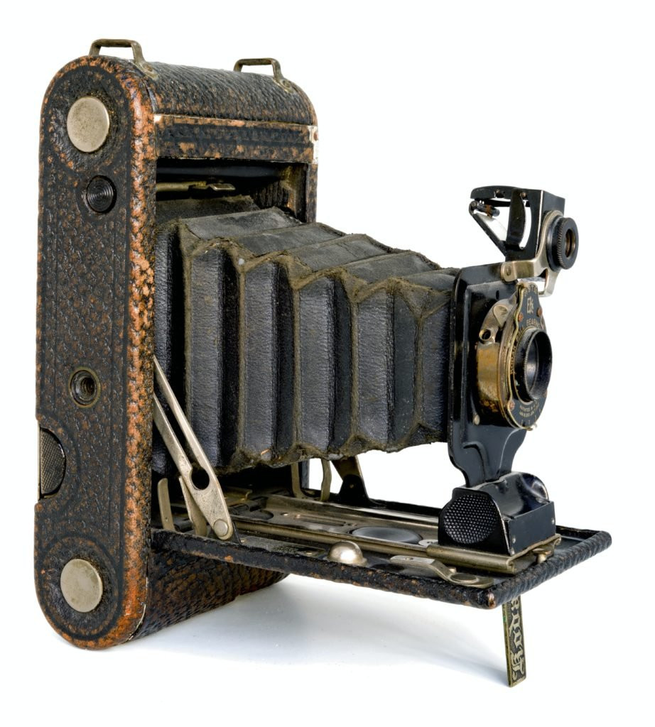 A Vest Pocket Autographic Kodak camera