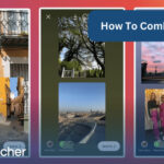 How to combine IG images on story