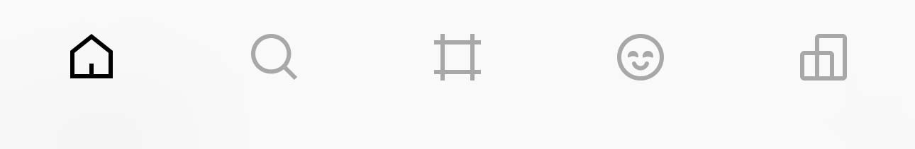 VSCO Studio showcasing imported images