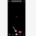 Creating a new slideshow post on TikTok