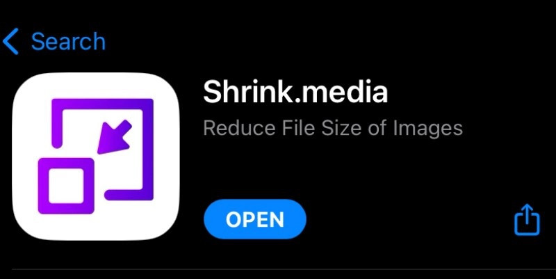 Shrink.media Downloading Page