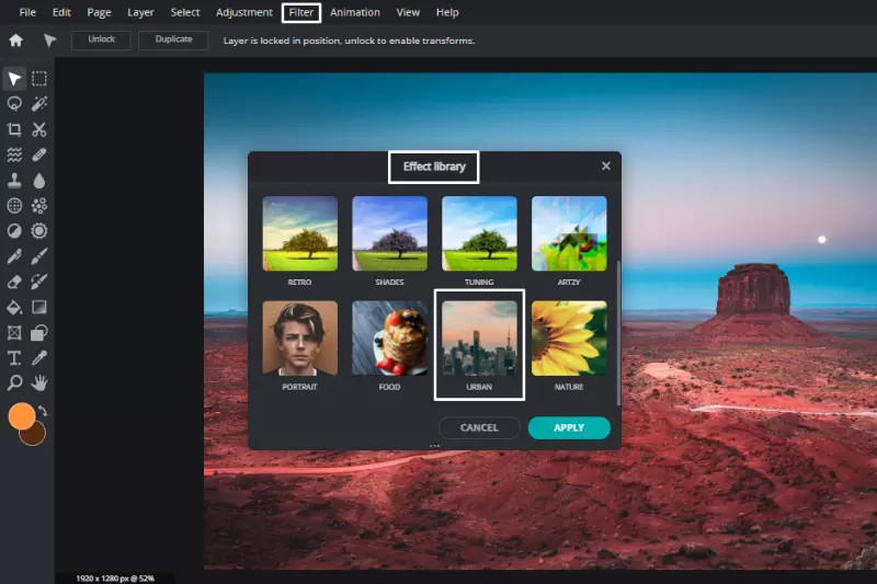 Home Page of Pixlr