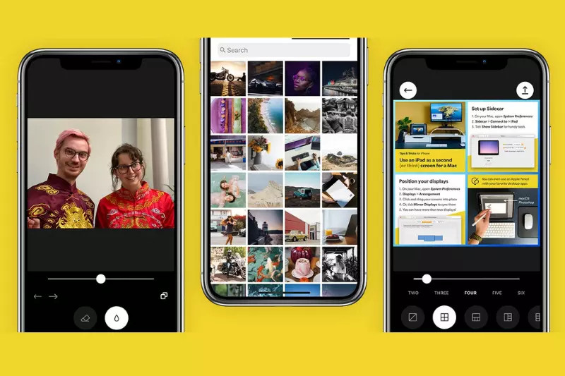 Home page of Instasize