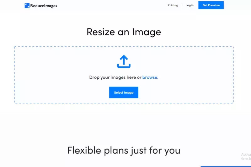 Home Page of Reduce Image