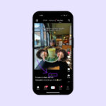 A smartphone displays a TikTok Photo Swipe example, showcasing multiple images in a single post.