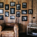 Framed black and white photo by Martin Thompson