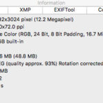 Digital photo pixels