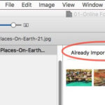 Photos App Warning About Duplicate Import