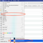 The Finder "Get Info" window on macOS, showing file size, dimensions, and other metadata for a selected image.