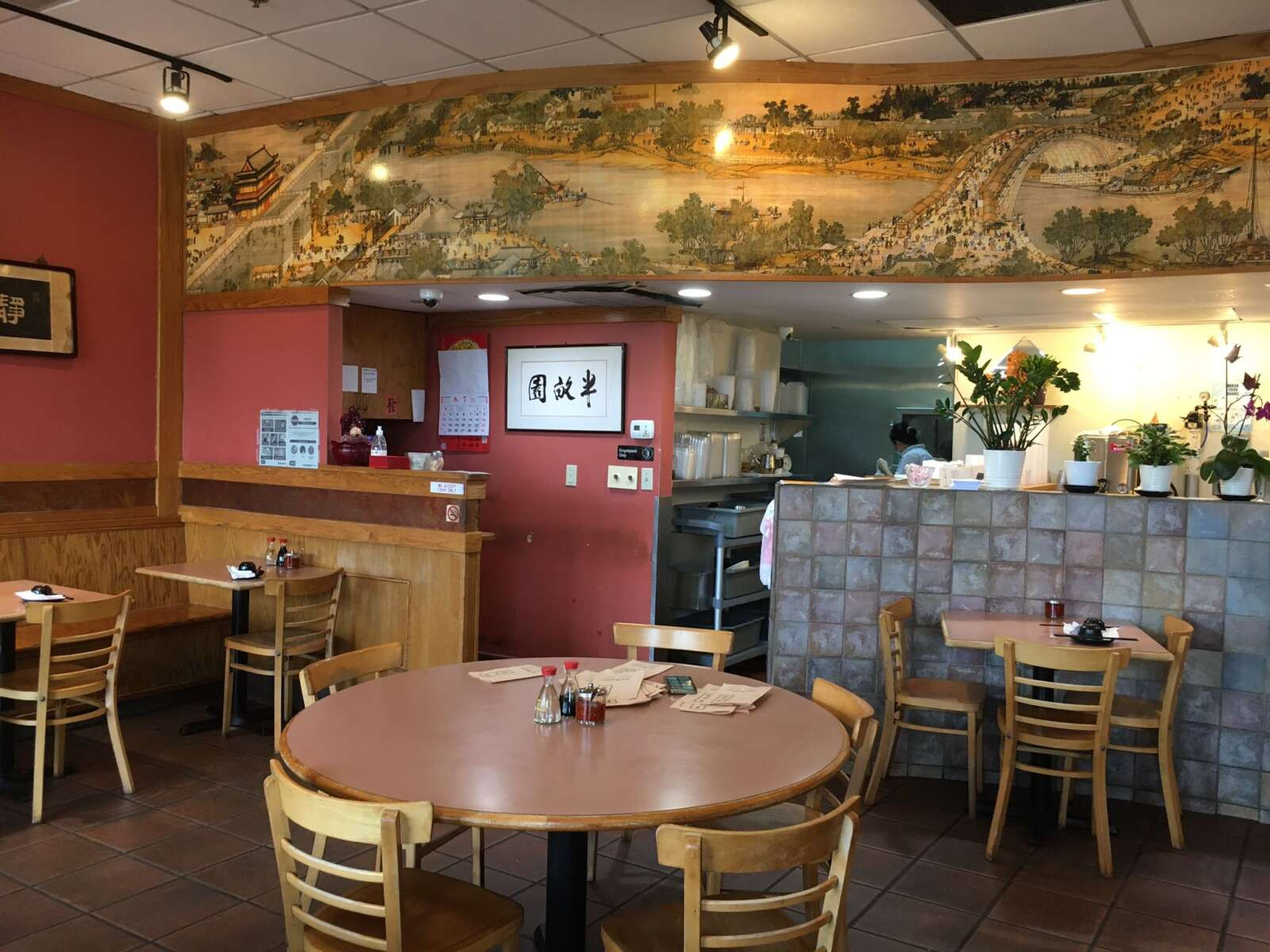 Inside Annandale’s A&amp;J Restaurant showing a warm and inviting atmosphere for customers.