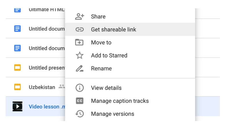 Adding Music with Google Drive in Google Slides