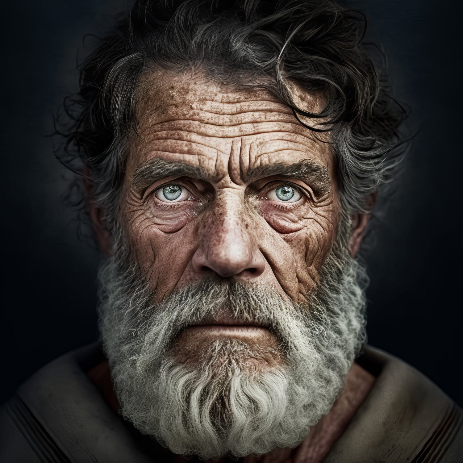 AI-created ancient civilization image
