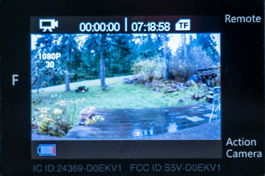 Image of a high-end camera doing image render