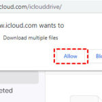 Allow iCloud Drive to Download