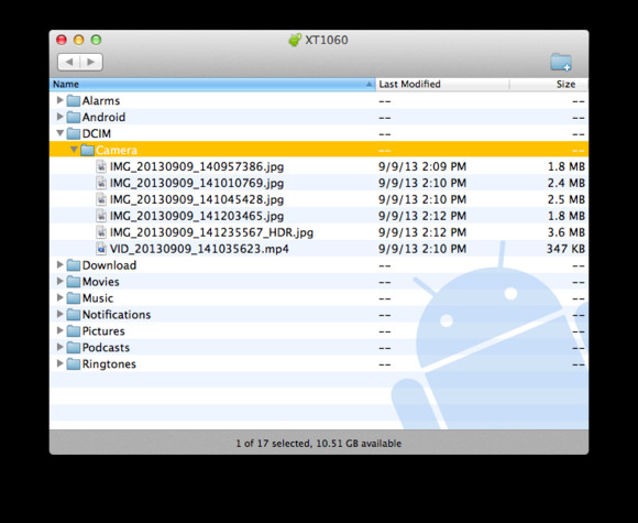 Android File Transfer App