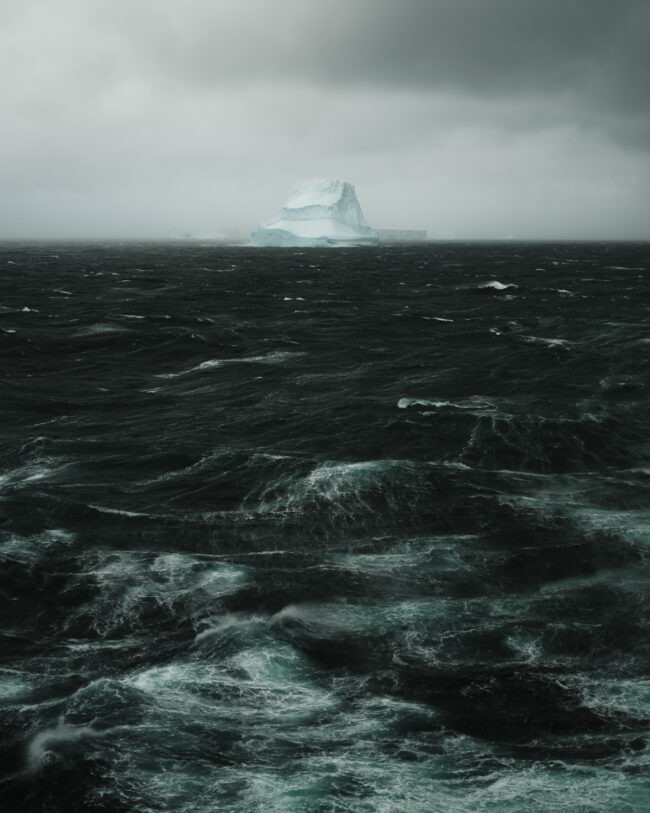 Aidan Klimenko's Antarctic landscape