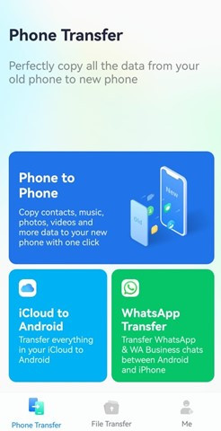 transfer photo with mobiletrans app