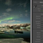 Editing aurora photos: Basic adjustments in Lightroom