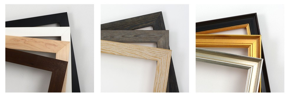 High-quality wood frames