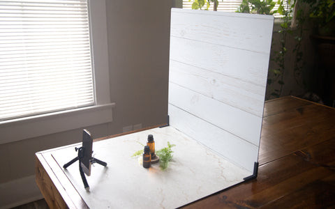 Building a product photography set