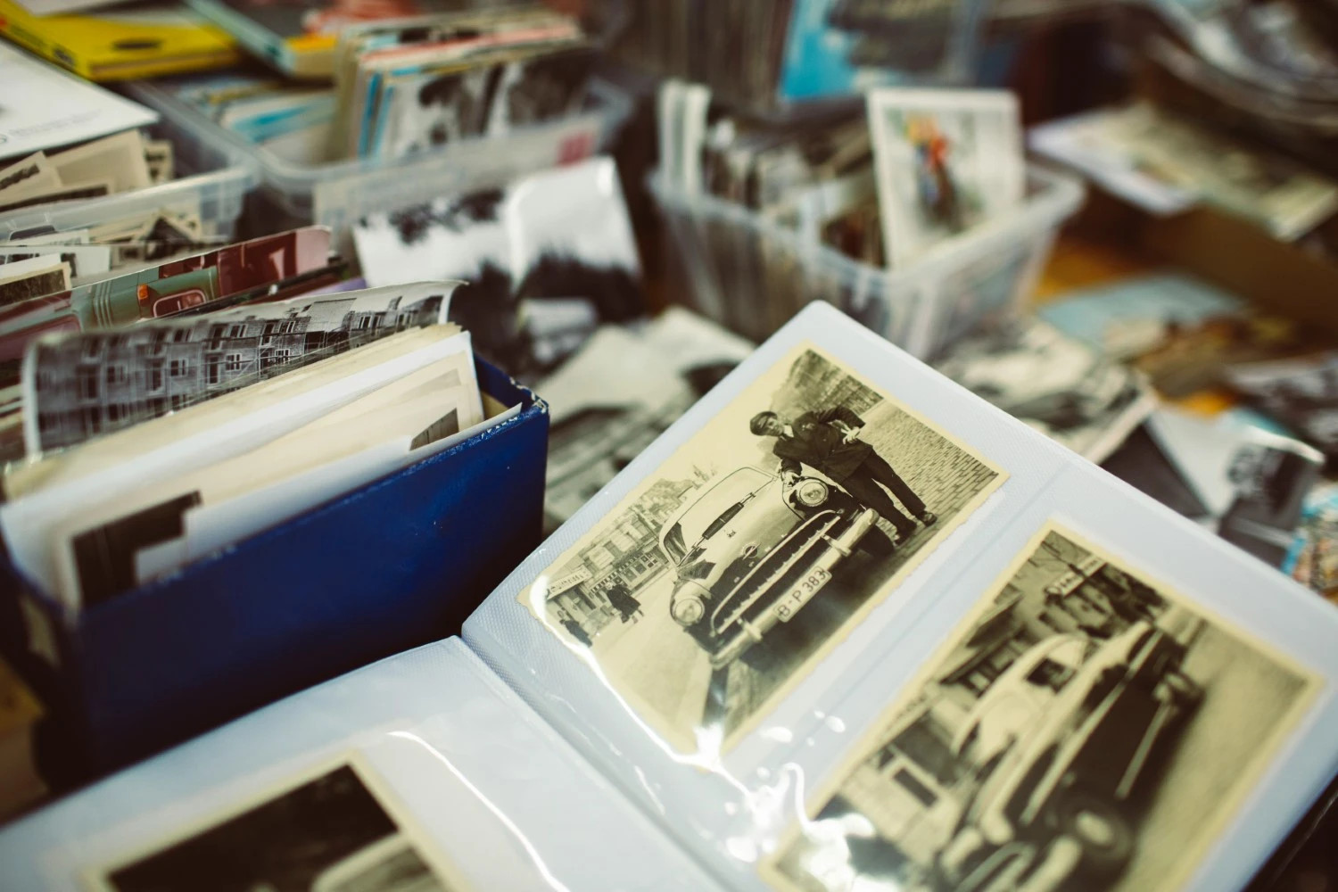 Archival sleeves for safe storage and easy viewing