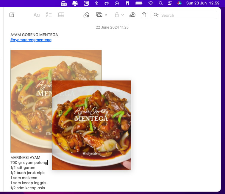 Preview Adjust Size window showing options to change width, height and resolution, an efficient tool for reducing photo sizes on Mac