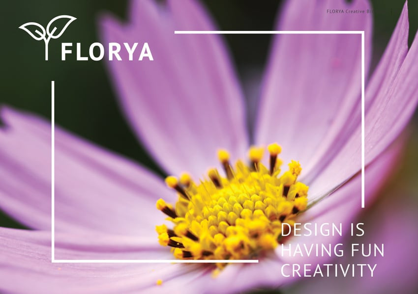 Flower image placement in InDesign