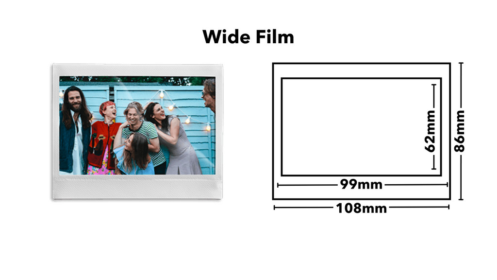 Instax Wide Size Guide