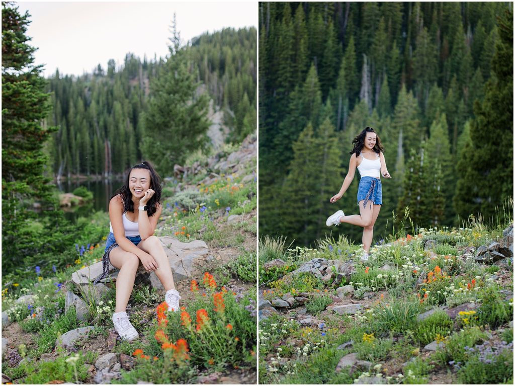 Bloods Lake Portrait: Park City High School Senior