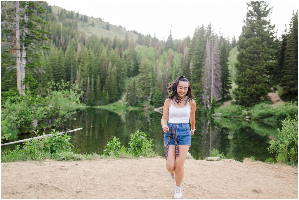 Bloods Lake, Utah: Guardman pass Park City High School senior