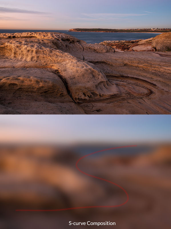 blurred composition
