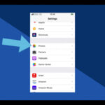 Click Photos in Settings
