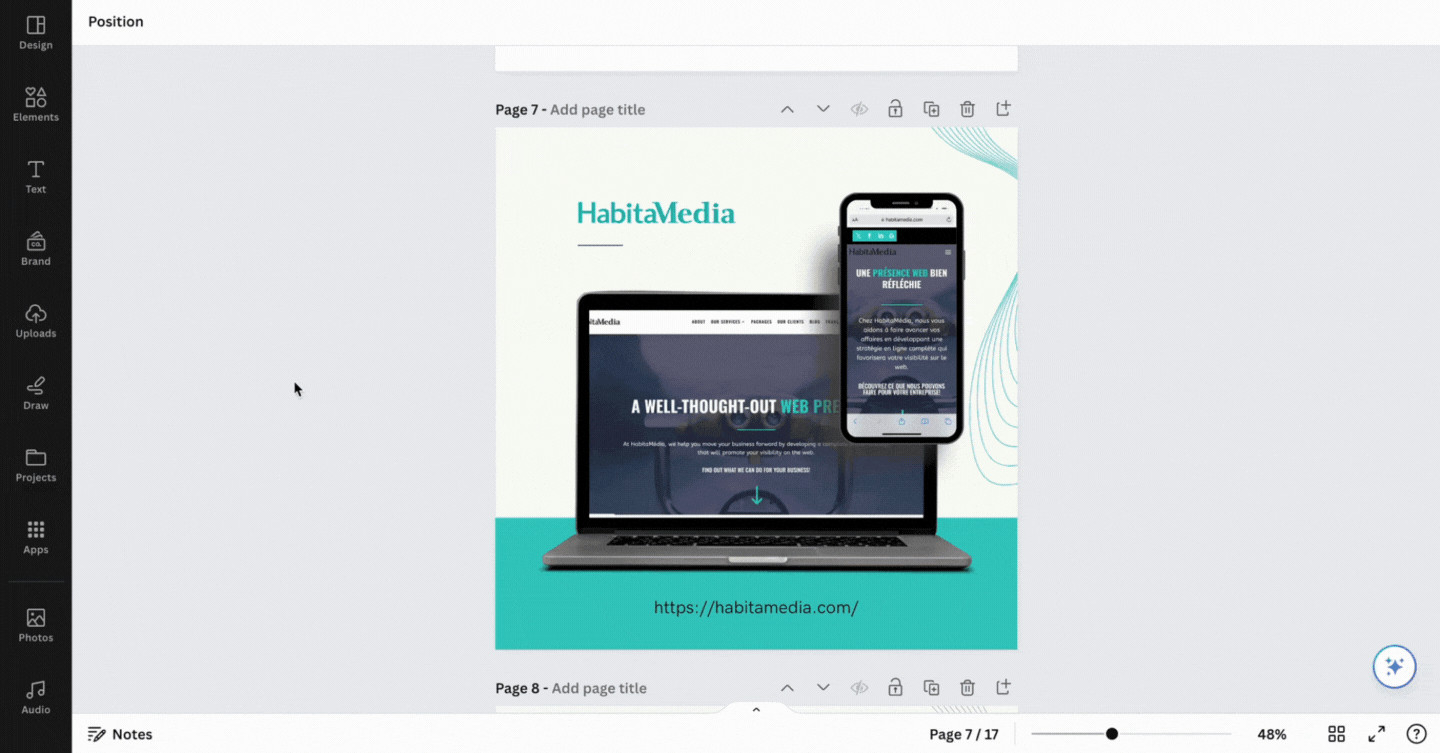 Canva Choose Frame