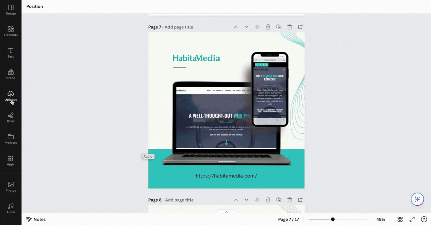 Canva Upload Files
