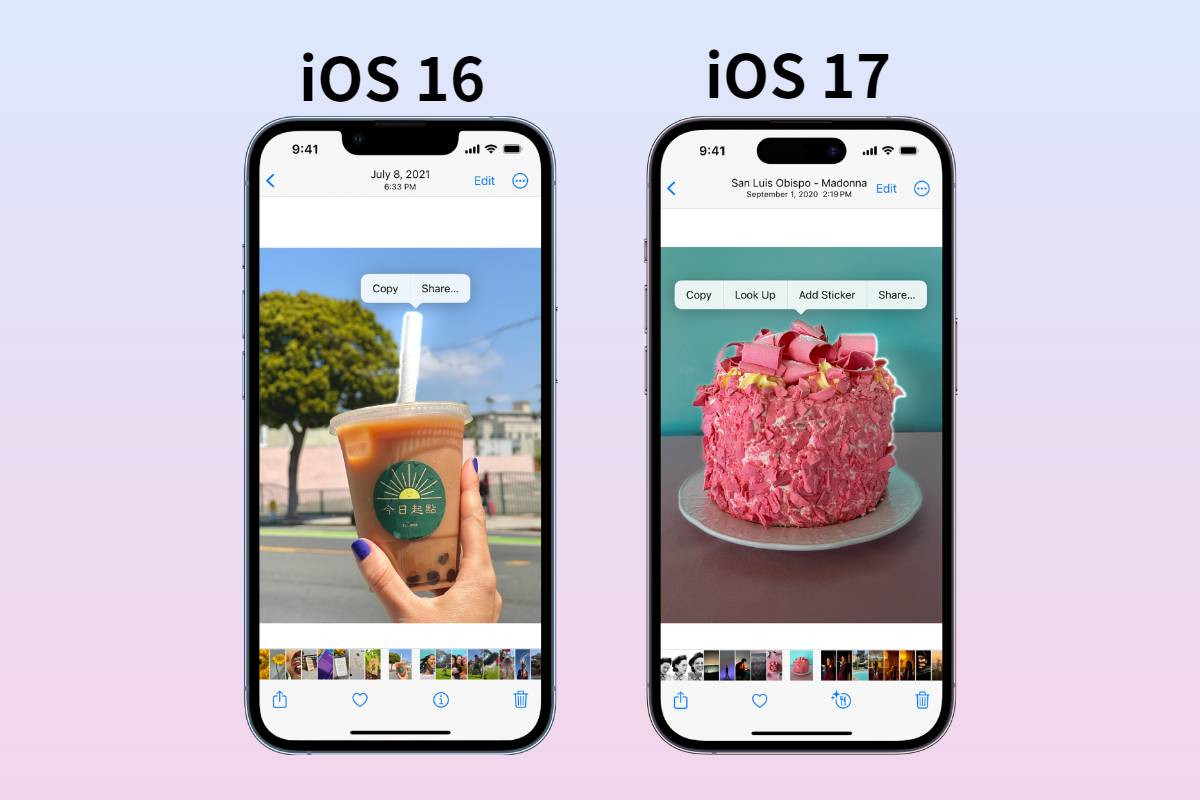Lift A Subject from The Photo Background on iPhone ios16&17