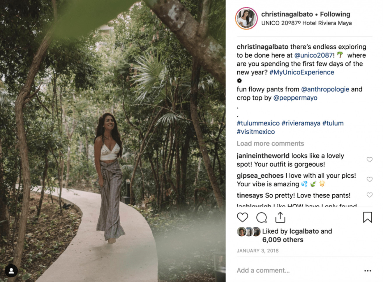 Christina photography example utilizing foreground | How To Make A Photo Go Viral On Instagram