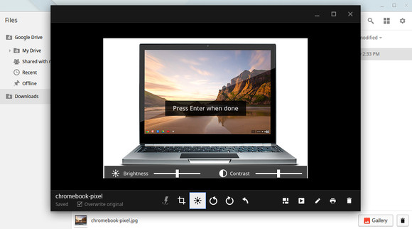 Chromebook Gallery App
