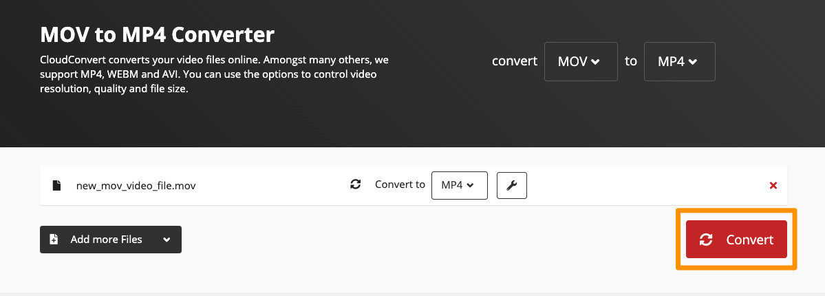 Tools for converting photo booth videos into MP4